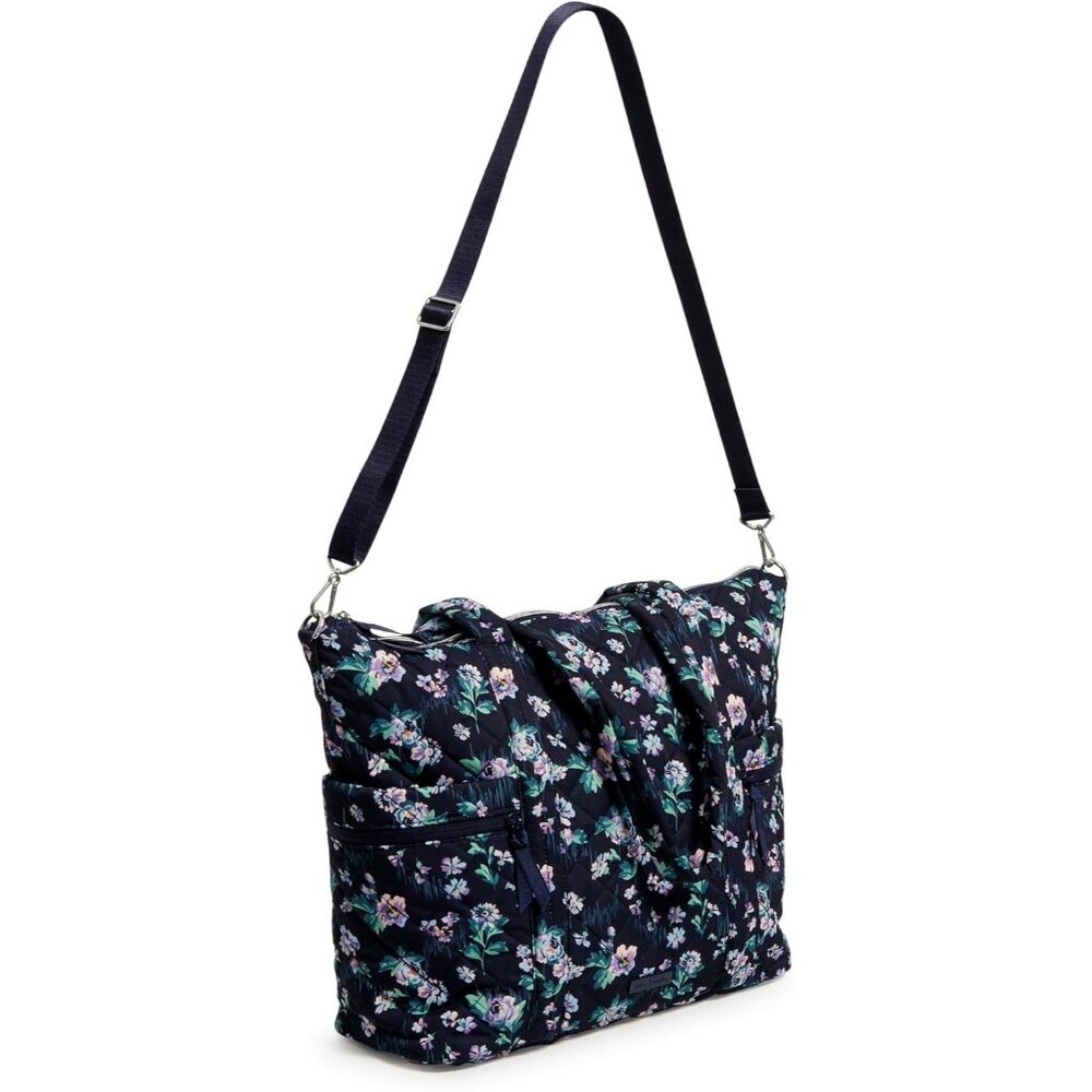 Performance Twill Large Multi-Strap Navy Tote Bag… - image 2